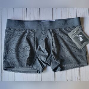 Calvin Klein Charcoal Boxer Trunk Briefs